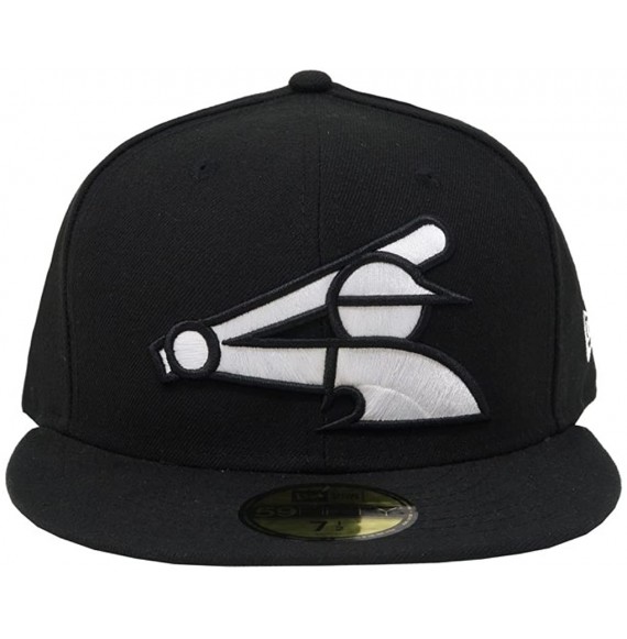 Baseball Caps White Sox Basic Black Fitted Cap - CA18D0SG3M9