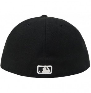 Baseball Caps White Sox Basic Black Fitted Cap - CA18D0SG3M9