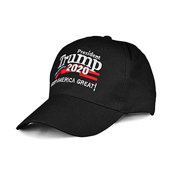 Baseball Caps Keep America Great Hat-Make America Great Again Hat-MAGA Hat with USA Flag 2/4 Pack Red - 2-5star-rdbk - CR18Y9...