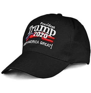 Baseball Caps Keep America Great Hat-Make America Great Again Hat-MAGA Hat with USA Flag 2/4 Pack Red - 2-5star-rdbk - CR18Y9...