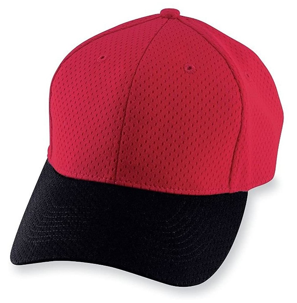 Baseball Caps Mens 6235 - Red/Black - CT115OA0W5P