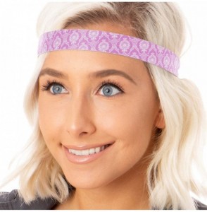 Headbands Women's No Slip Cute Fashion Headbands Hair Band Gift Packs - Pink & Gold Renaissance 5pk - CW11FAXB73H