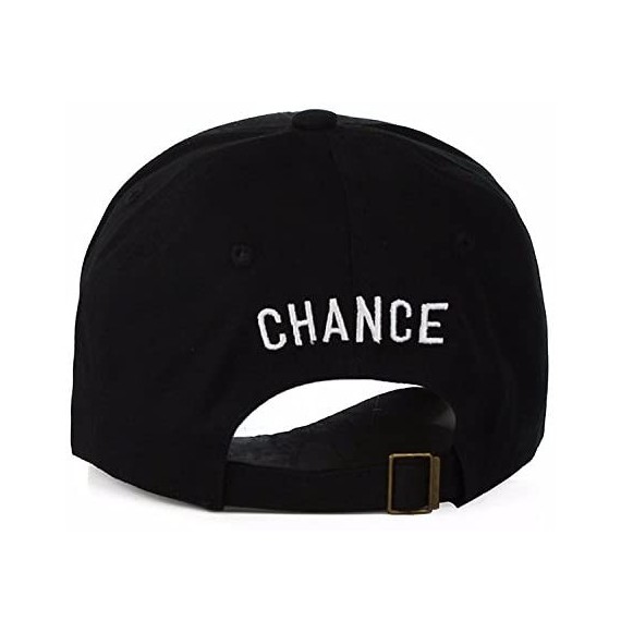 Baseball Caps Number 3 Baseball Cap Embroidered Adjustable Chance The Rapper Hip Hop Hats - Black+white - CO1899Q4GHZ