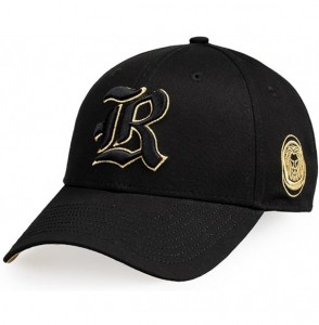 Baseball Caps Baseball Caps for Men Sun Hat Breathable and softable Adjustable 1704A010 - Black-gold - CY189KXG0GM