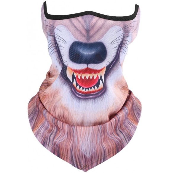 Balaclavas Unisex 3D Prints Animal Pattern Half Face Mask Neck Gaiter Warmer Scarf for Outdoor Sports - A08 - C8186R0E0L4
