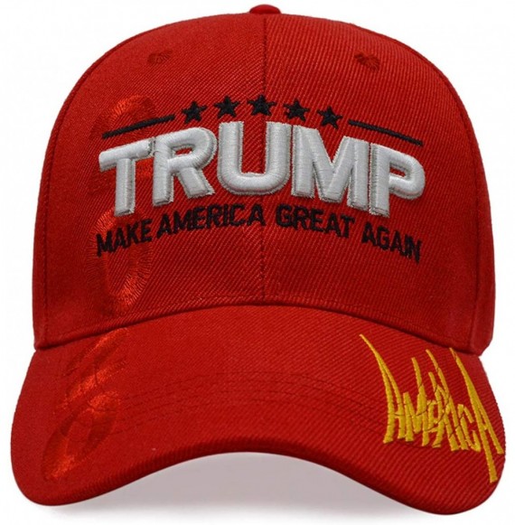 Baseball Caps Trump Cap 2020 Keep America Great USA Baseball Caps Embroidered Donald Trump Hat Adjustable hat - CT18M79CU8G