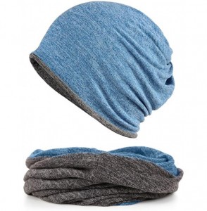 Skullies & Beanies 2 Pack Multifunction Slouchy Beanie for Jogging- Cycling - 3 - CD189HKCEHT