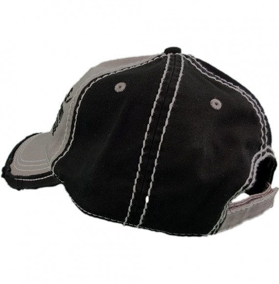 Baseball Caps GFY Hat Golf Foxtrot Yankee (Go Fuck Yourself) Tactical Cap Low Profile Unstructured Black/Grey - CK187YN7KN7