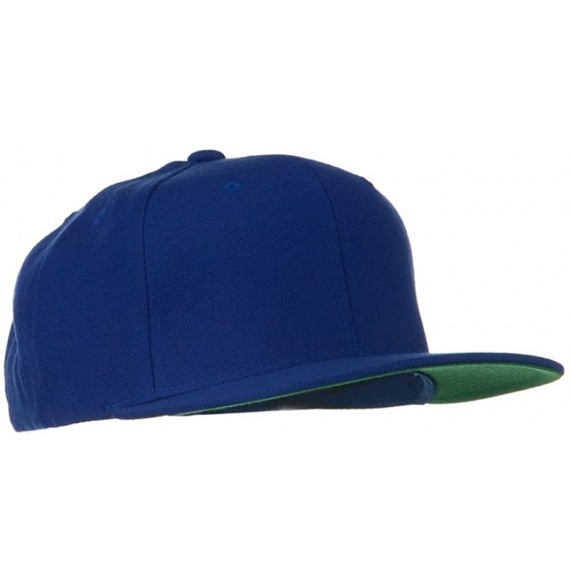 Baseball Caps Wool Blend Prostyle Snapback Cap - Royal - Royal - CG118E483NH