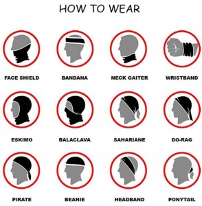 Balaclavas 6 Pcs Fashion Face Scarf Sports & Casual Headwear Seamless Neck Gaiter- Headwrap- Balaclava for Adults - CX1983C9EHN