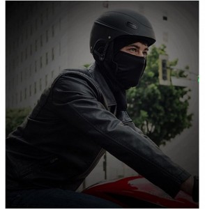 Balaclavas [2-Pack] Wind-Resistant Balaclava Ski Mask Face Mask Motorcycle Tactical Balaclava Hood - Black+black - CT187ECZD64