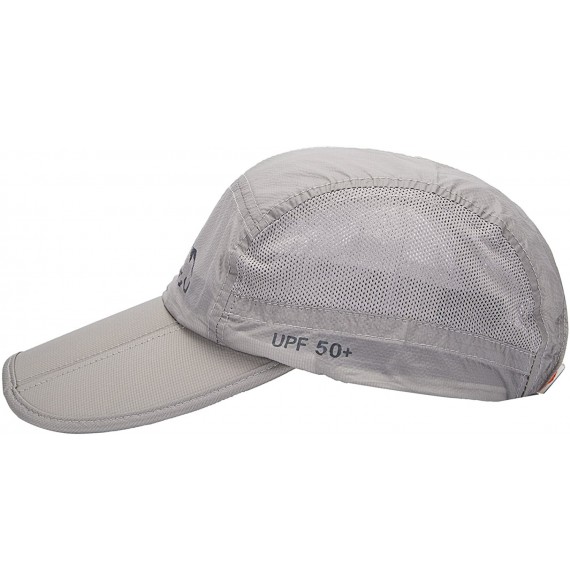 Sun Hats Summer Baseball Cap with Bill Quick Dry Mesh Back UPF50 Portable Sun Hats - CO17YCM82YN