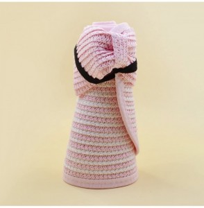 Sun Hats Women & Children Beach Hat Sun Visor Foldable Roll up Wide Brim Straw Hat Cap - Children Size Color Pink - CB11A6D8BR1