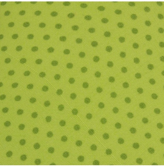 Visors Midsize Print Visor - White Polka Dot on Chartreuse - CY12E3BE5EZ