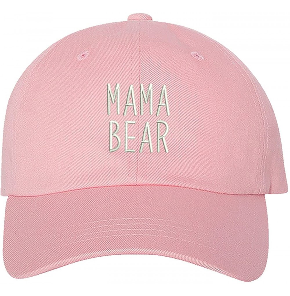 Baseball Caps Mama Bear Dad Hat- Pink Baseball Cap- Unisex - CP18DD520SM