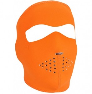 Balaclavas Neoprene Full Face Protection for Winter Sports- Biker - High Visibility Orange - CO12OBCD712