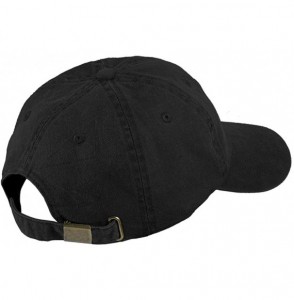 Baseball Caps New Jersey State Embroidered Low Profile Adjustable Cotton Cap - Black - C312IZJX759