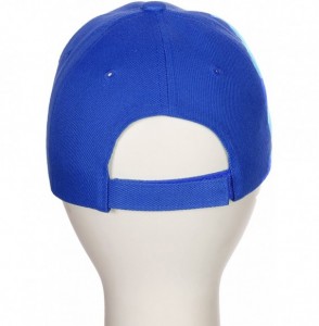 Baseball Caps Classic Baseball Hat Custom A to Z Initial Team Letter- Blue Cap White Black - Letter U - CU18IDXSW5I