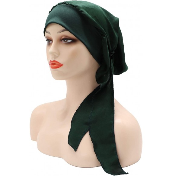 Skullies & Beanies Chemo Cancer Head Scarf Hat Cap Tie Dye Pre-Tied Hair Cover Headscarf Wrap Turban Headwear - CB198N2D42L