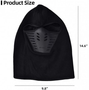 Balaclavas Balaclava Ski Face Mask for Men-Windproof Ninja Fleece Mask with Air Mask for Ski Sports&Winter Cold Weather - CB1...