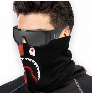 Balaclavas Bape Shark Half Blue Camo Neck Gaiter Warmer Windproof Mask Dust Face Clothing Free UV Face Mask - CQ1970E6HHC