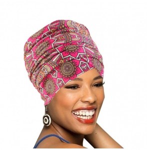 Headbands Easy Wearing African Head Wrap-Long Scarf Turban Shawl Hair Bohemian Headwrap - Colour20 - CK18U60LXTH