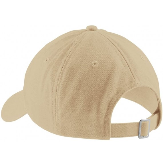 Baseball Caps Brushed Twill Low Profile Cap in - Stone - CN11VQ4RP5T