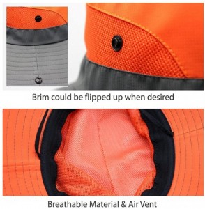 Sun Hats Women's Sun Hat Outdoor Wide Brim Beach UV Protection Hats Ponytail Boonie Foldable Fishing Mesh Bucket Caps - CQ18U...
