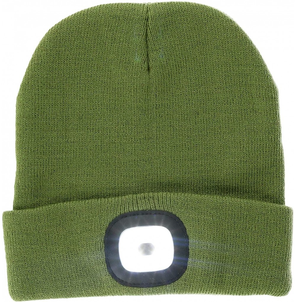 Skullies & Beanies Rechargeable LED Beanie - Green - CY18H2IHCDW