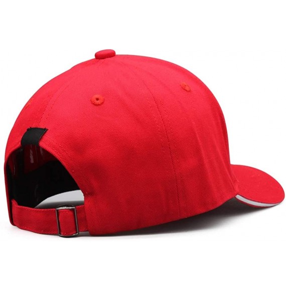Baseball Caps All Aboard The Trump Train 2020 Trucker Hats Men/Women Adjustable Fitted Fashion Cap - Red-11 - CT18UZDNUS5