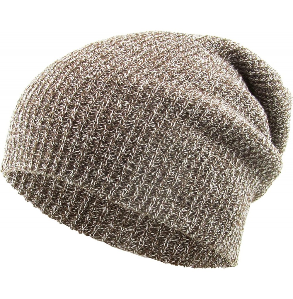Skullies & Beanies Comfortable Soft Slouchy Beanie Collection Winter Ski Baggy Hat Unisex Various Styles - CD18ZR9RYWT