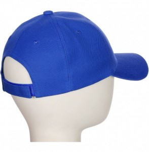 Baseball Caps Classic Baseball Hat Custom A to Z Initial Team Letter- Blue Cap White Black - Letter W - CL18IDWSKOI