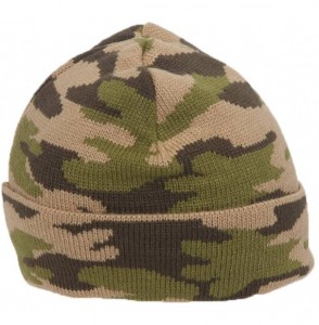 Skullies & Beanies Soft Camouflage Cuff Beanie - Camouflage - CO12NYZ076L
