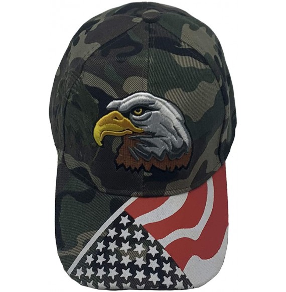 Baseball Caps Keep America Great Hat Donald Trump President 2020 Slogan with USA Flag Cap Adjustable Baseball Cap - 29 Camo -...