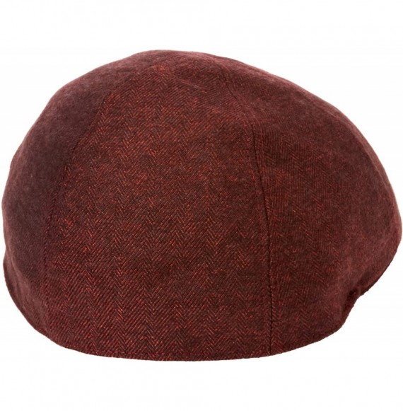 Newsboy Caps Men's Waddel Hat L - Scarlet - C917YISX4OG