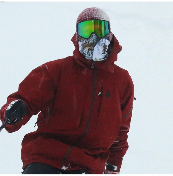 Balaclavas Sock Hood Balaclava Face Mask- Dual Layer Cold Weather Headwear for Men and Women - Snowscape - CG18TUQUXIX