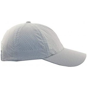 Baseball Caps Womens Mens Breathable Running Golf Tennis Travel Baesball Quick-Dry Sun Cap Hat - Light Gray - CL183MX6Q4I