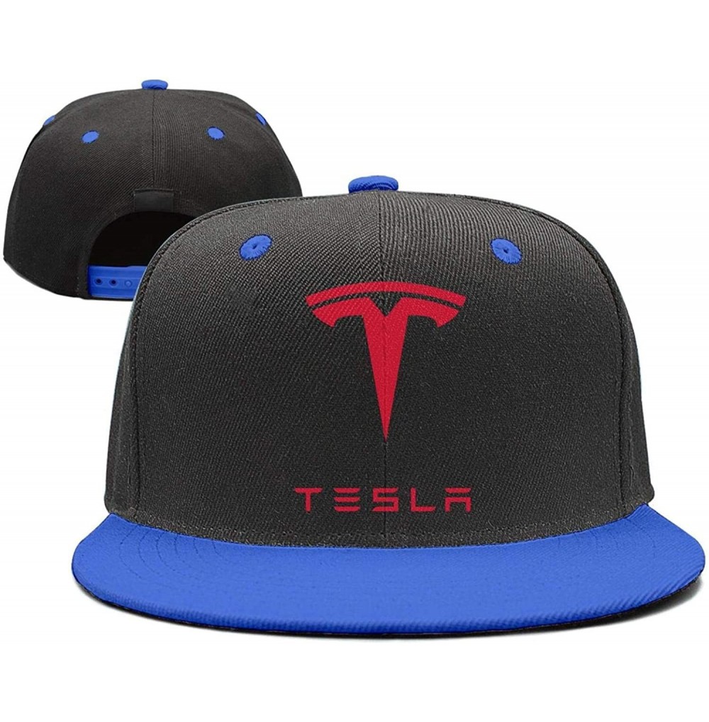 Baseball Caps Classic Tesla Car Baseball Hat for Mens Womens Trucker Cap - Tesla-5 - CV18LG9S296
