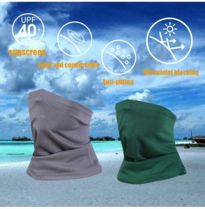 Balaclavas Cooling Neck Gaiter Face Mask Men Women Bandana Headwear for Dust Wind Sun Protection - 2 Combination 05 - CG19996...