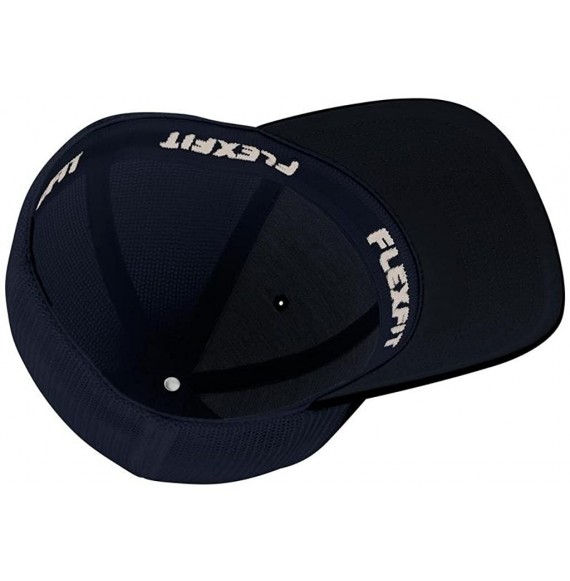 Baseball Caps Mesh Back Flex-Fit Trucker Style Caps - True Navy/True Navy - CD126M53WD5