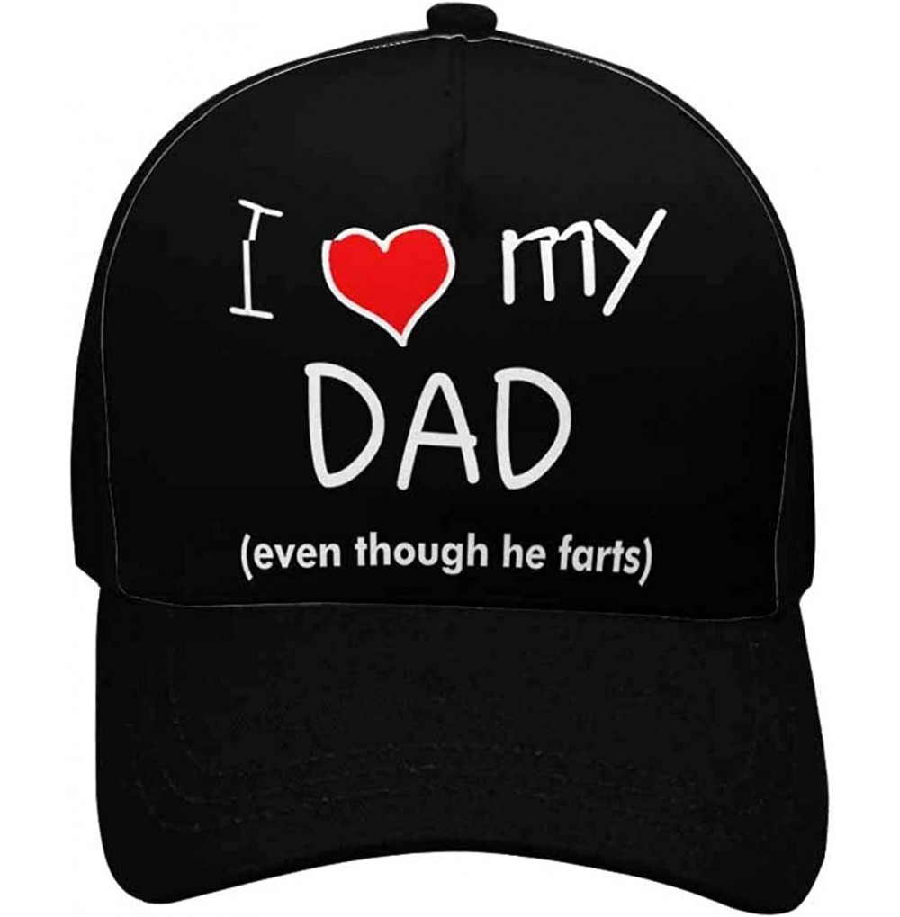 Baseball Caps Best Dad Ever Adjustable Men Baseball Caps Classic Dad Hats for Papa Father- Black - Design 6 - CJ18QXYEDZR