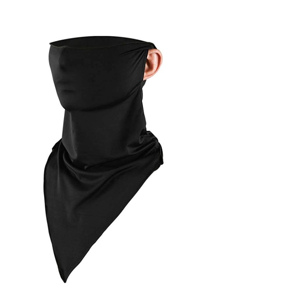 Balaclavas Bandana Scarf Neck Gaiters Mask Sun Protection Quick Dry Balaclava Head Wraps - Style a 01black - CD197X7IDNW