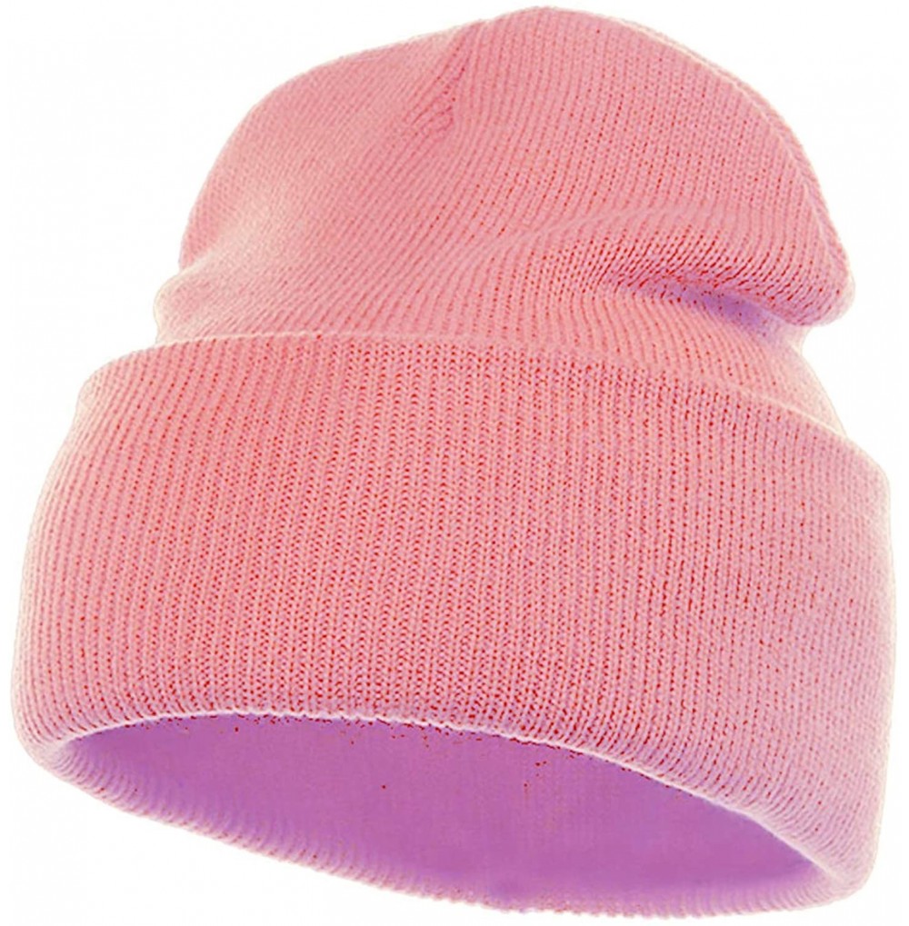 Skullies & Beanies Beanie - Winter Hats- Unisex Warm Hat- Skull Cap- Ski Hat - Knit Hat - Pink - CH11FZMVJV9