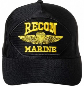 Baseball Caps United States Recon Marine Emblem Patch Hat Black Baseball Cap - CH18WWU7USC