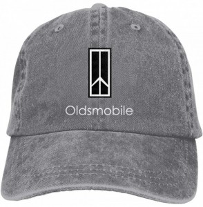 Baseball Caps Custom Oldsmobile Automobile Logo 1981 Funny Hat Cap for Mens Black - Gray - CV18STWAWLO