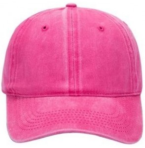 Baseball Caps Custom Denim Hat Embroidered Men Women Personalized Text Name Baseball Cap - Retro Rose - CF18GAZ4NT6