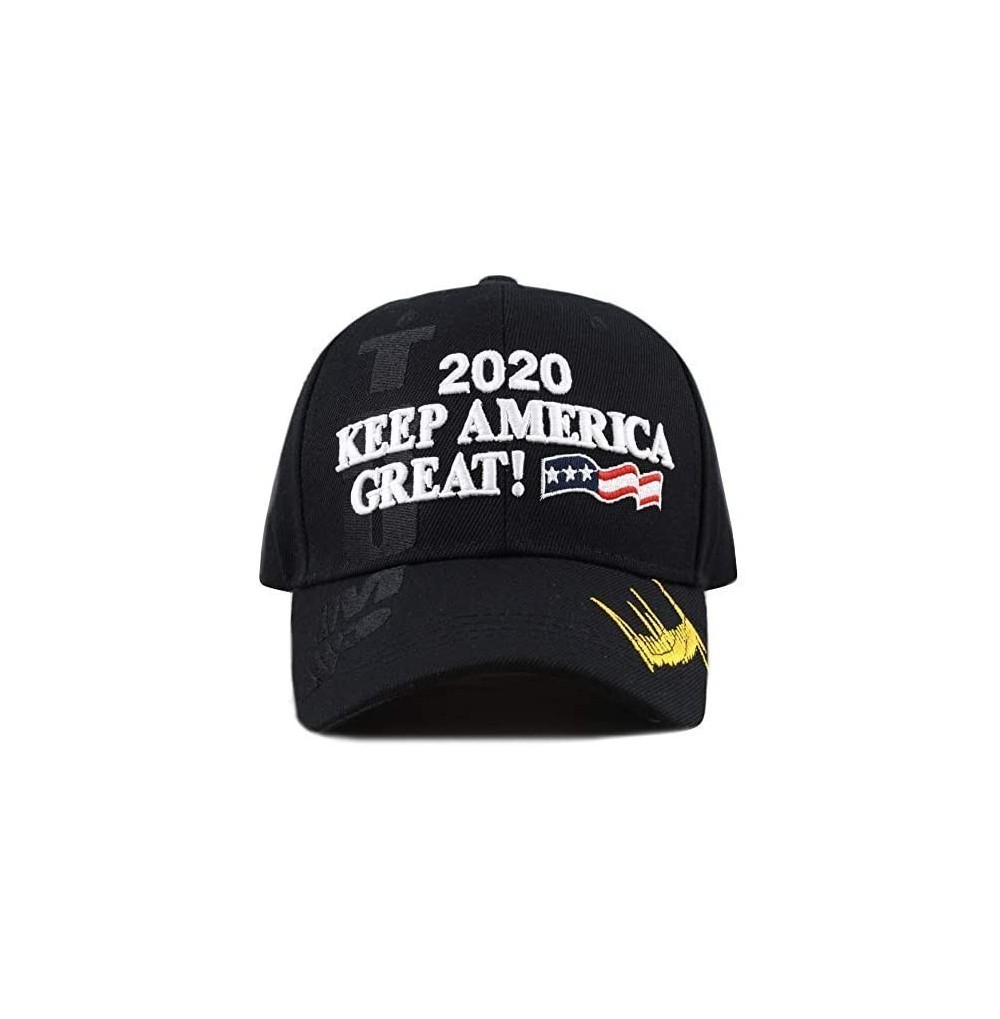 Baseball Caps Original Exclusive Donald Trump 2020" Keep America Great/Make America Great Again 3D Cap - 4. 2020-black - CL18...
