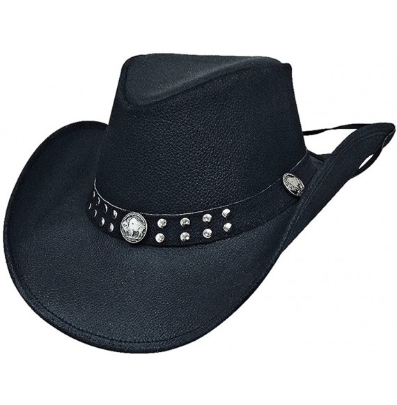 Cowboy Hats Montecarlo Bullhide Hats Alston Leather Western Cowboy Hat - CU11L1OW4WN