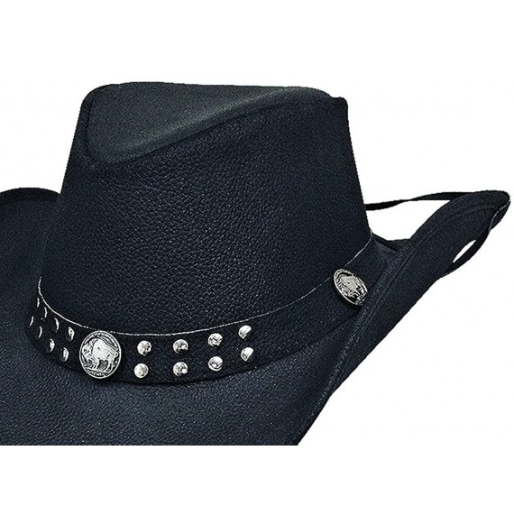 Cowboy Hats Montecarlo Bullhide Hats Alston Leather Western Cowboy Hat - CU11L1OW4WN