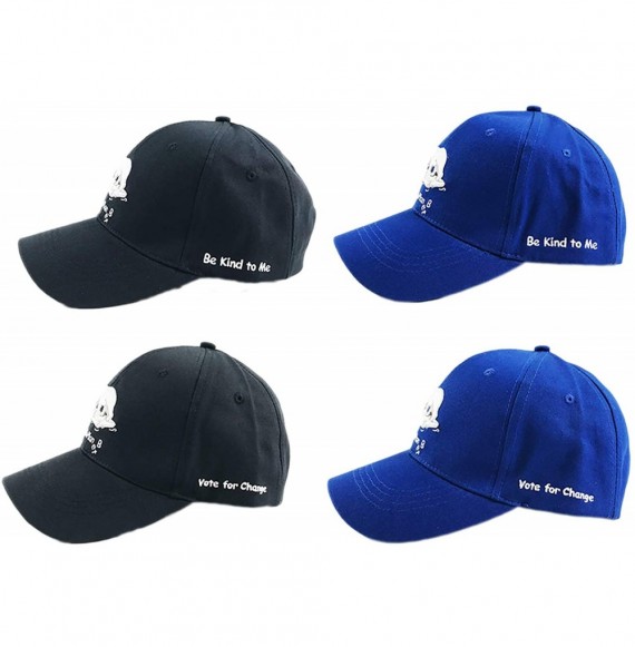 Baseball Caps Dad Hat Vote for Change 3D Embroidery No Plan(et) B Unisex Smart Cotton - Blue - CK18XG78Q6A